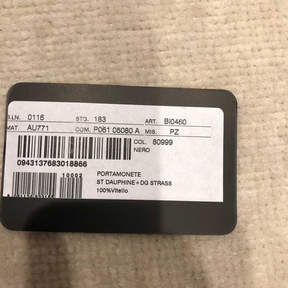 Dolce & Gabbana small zip around wallet